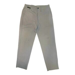 🪶 4YOU Men’s Baggy Fit Pants 👖 Size 34‎ Cotton Blend Elastic Waist Chillwear